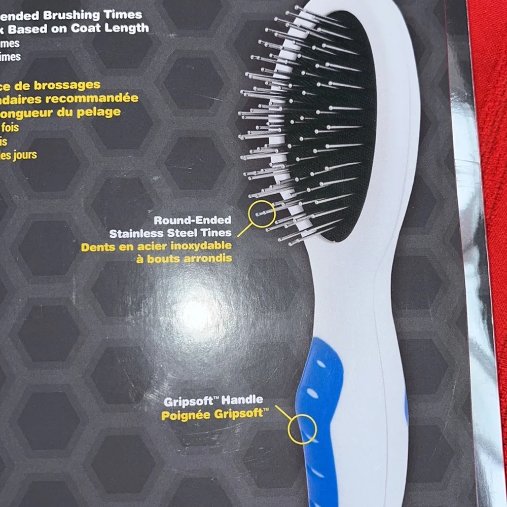 Soft Pin Dog Brush